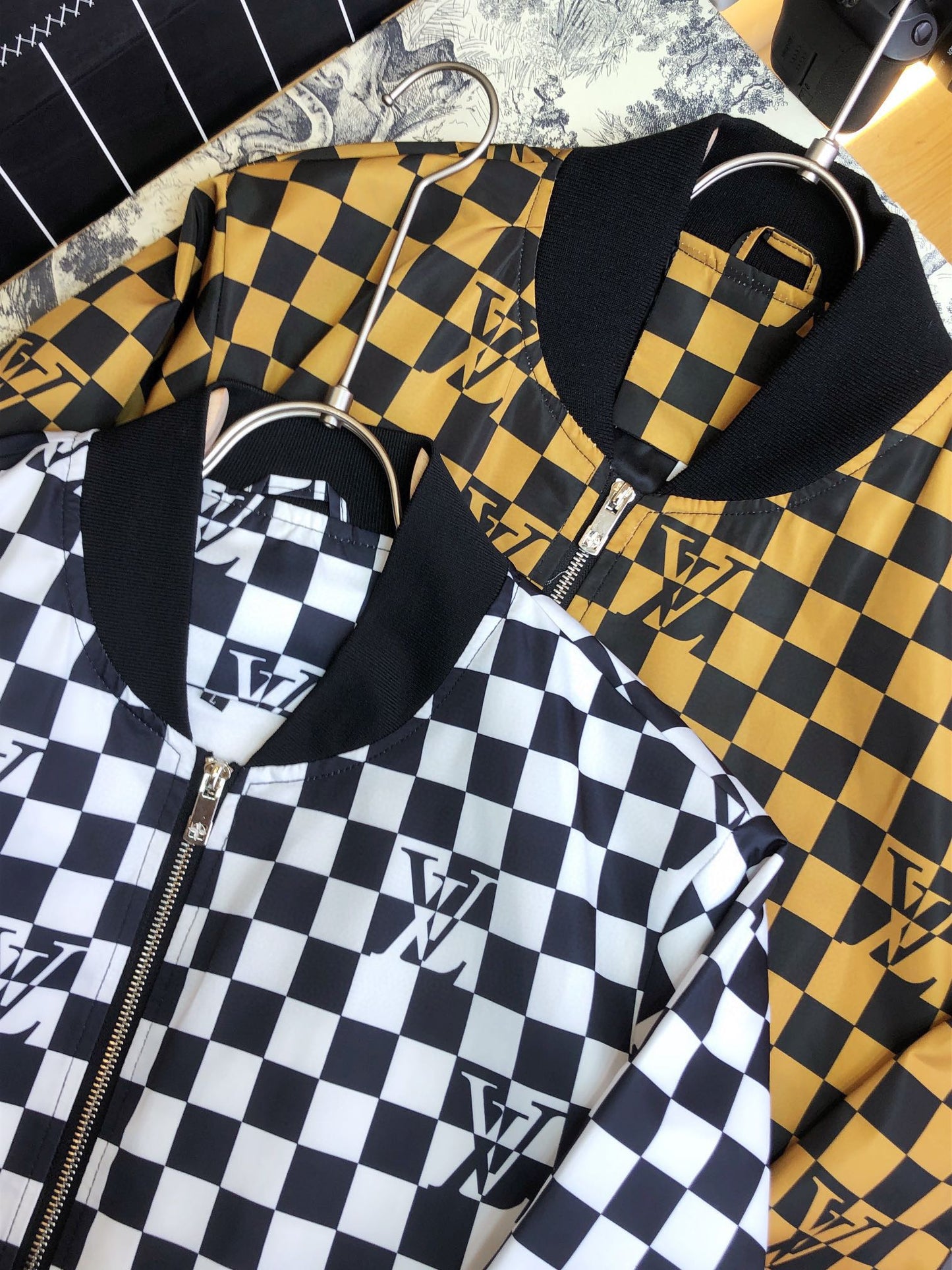 Chaqueta Louis Vuitton Black/yellow