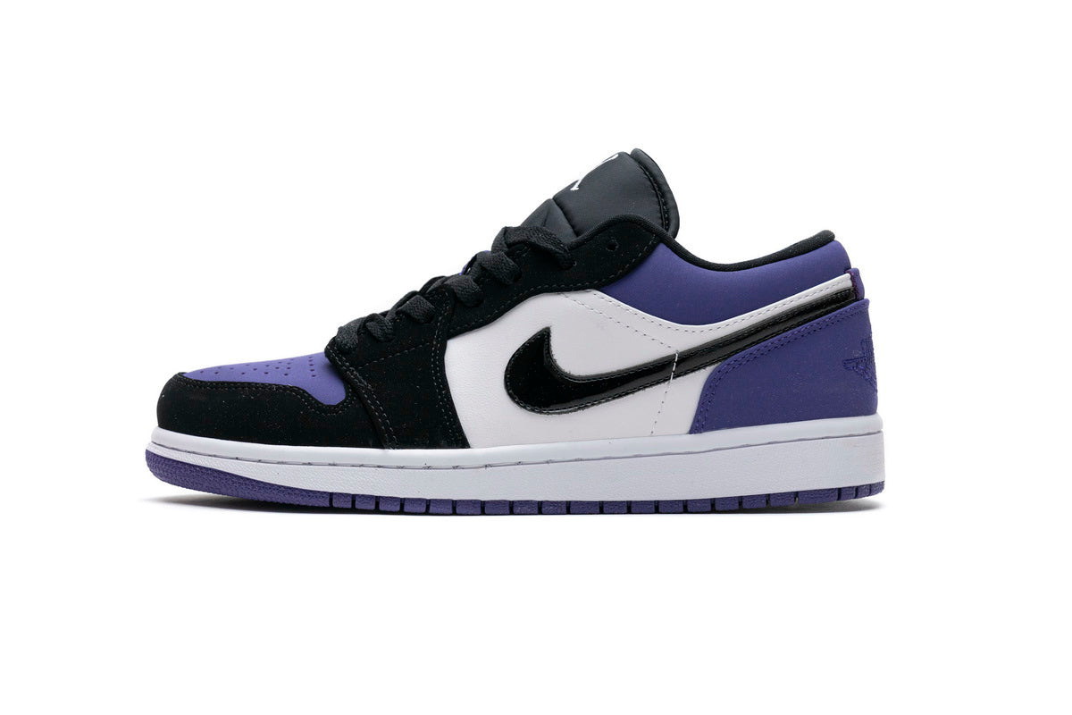 Jordan 1 low Court Purple