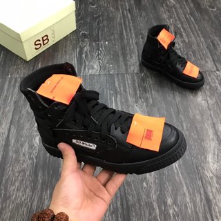 OFF-WHITE 3.0 off court high-top BLACK FW19