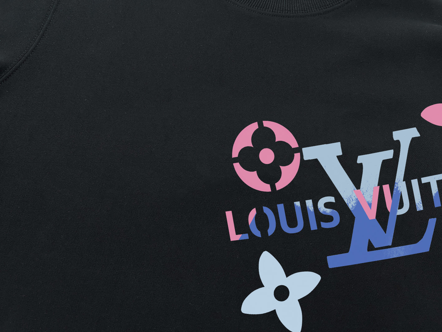 Sudadera Louis Vuitton Lineup Logo Colorful