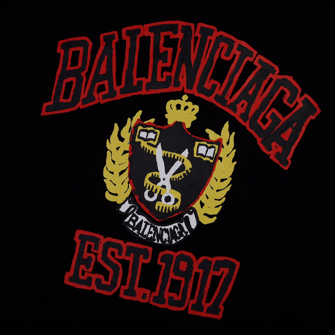 sudadera Balenciaga Est 1917 Logo