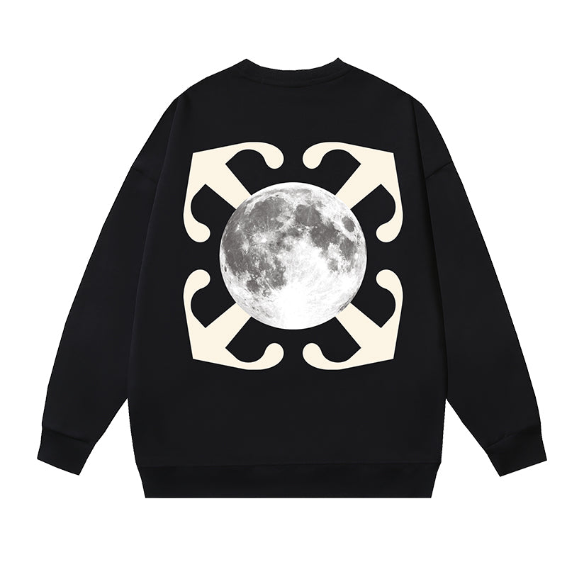 Sudadera OFF-WHITE Logo Moon Style