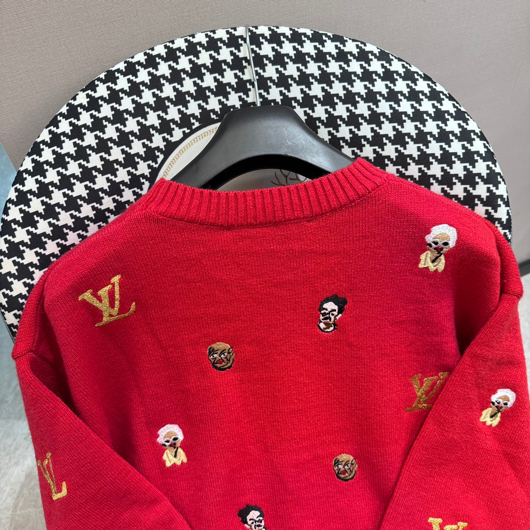 Sudadera Louis Vuitton Red  Royal Family