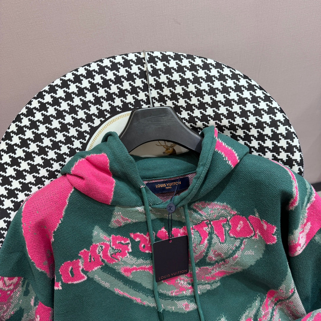 Sudadera Louis Vuitton Pink Waters