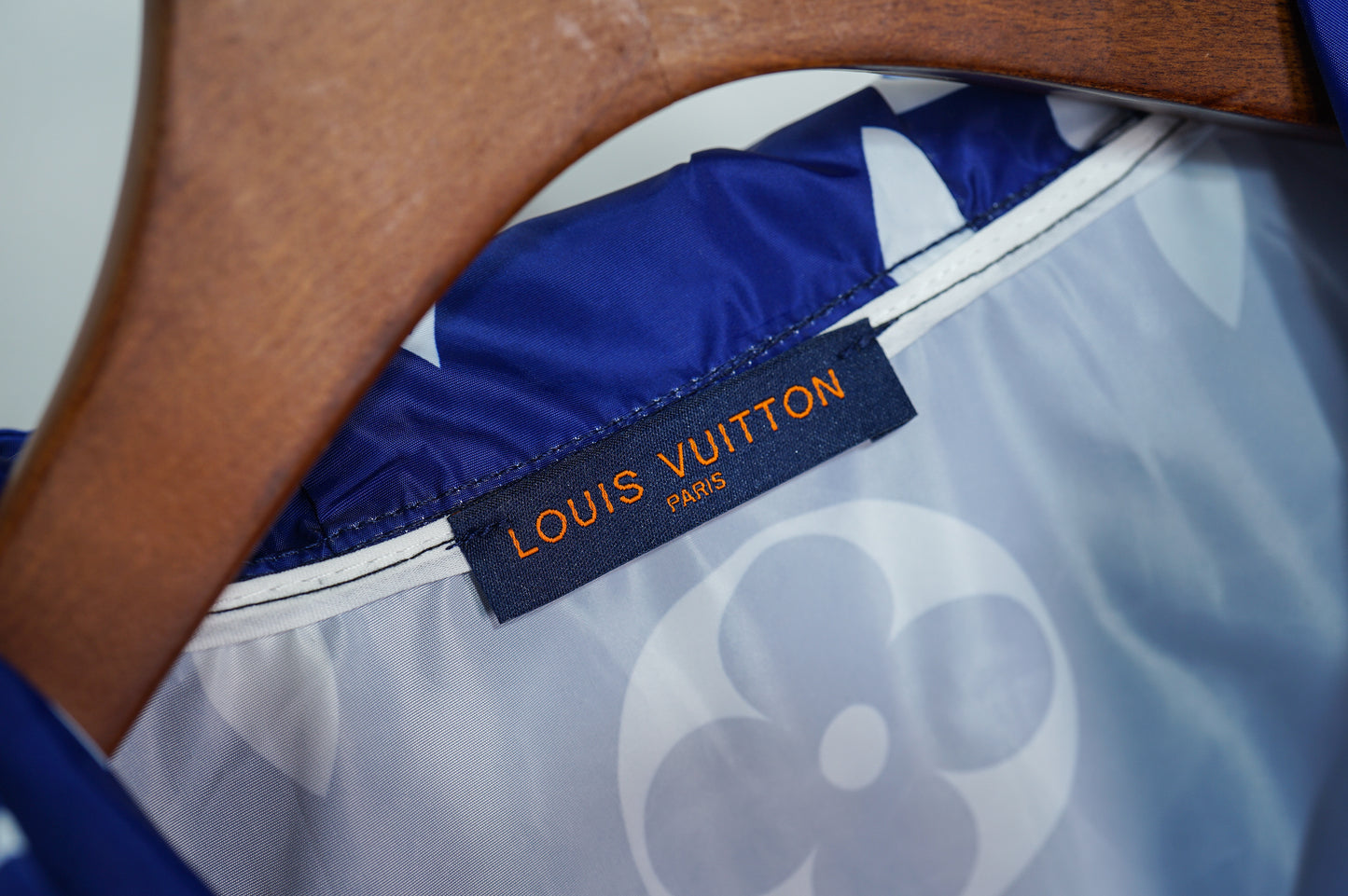 Chaqueta para lluvia/sol Louis Vuitton Blue classic Monogram