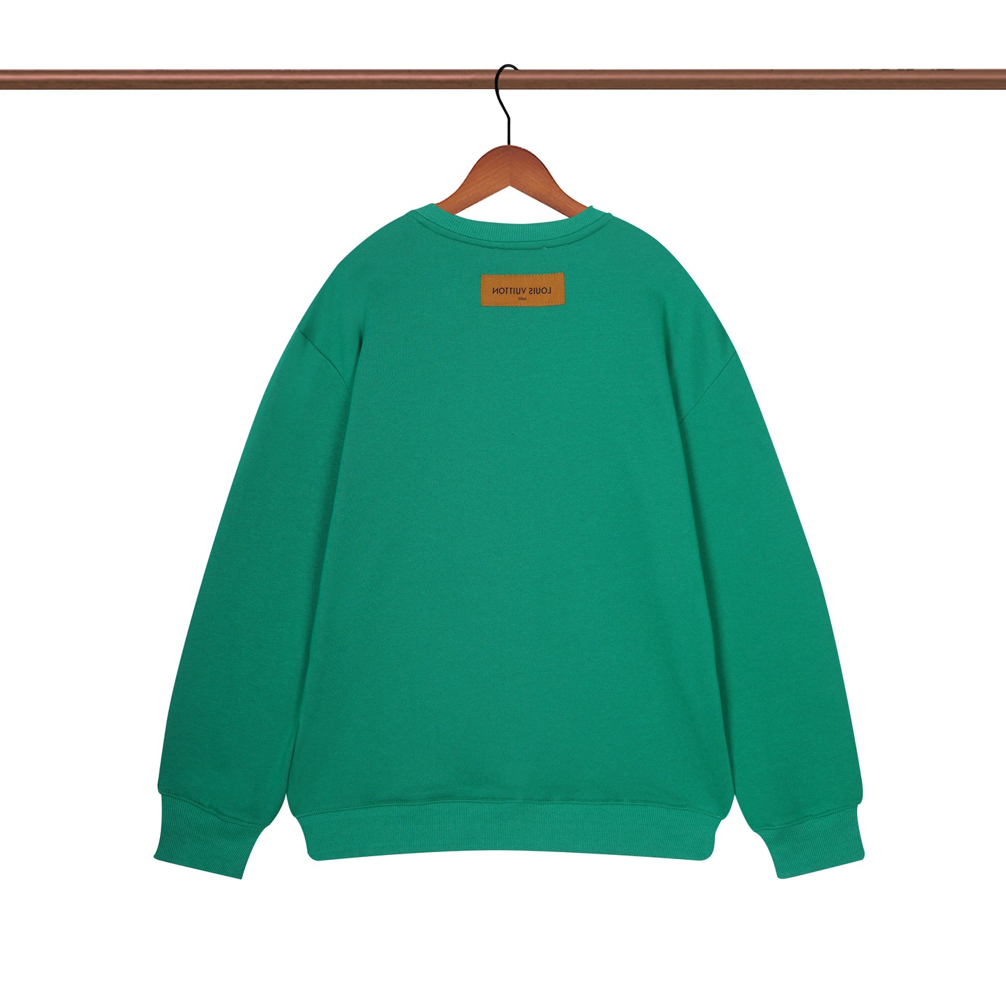 Sudadera Louis Vuitton Green Floated Logo