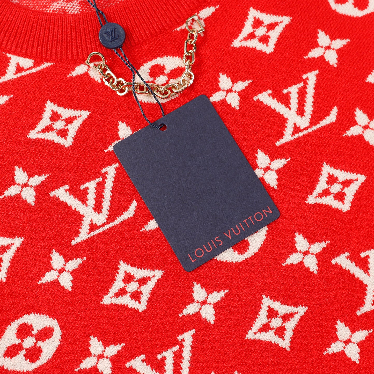 Sudadera Louis Vuitton Monogram Blue/Red