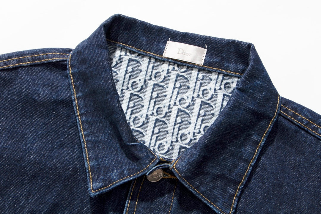 Chaqueta  mezclilla azul Monogram in Dior