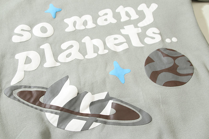 Sudadera Broken Planets "So many planets"