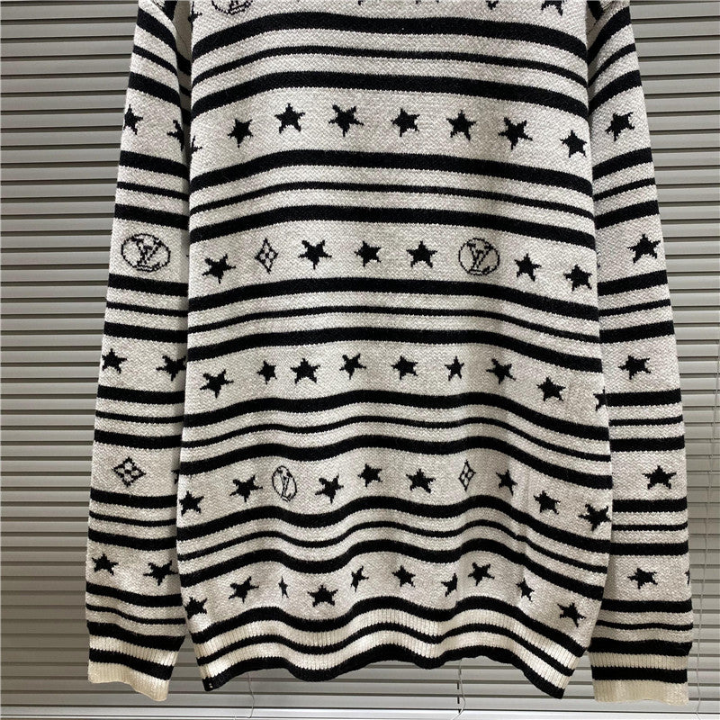 Sudadera Louis Vuitton Stars Lv Lines Style