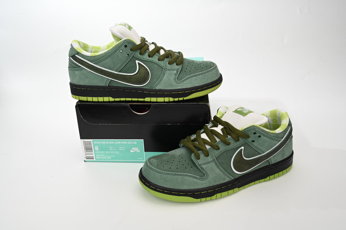 Nike SB Dunk Low Green Lobster Concepts