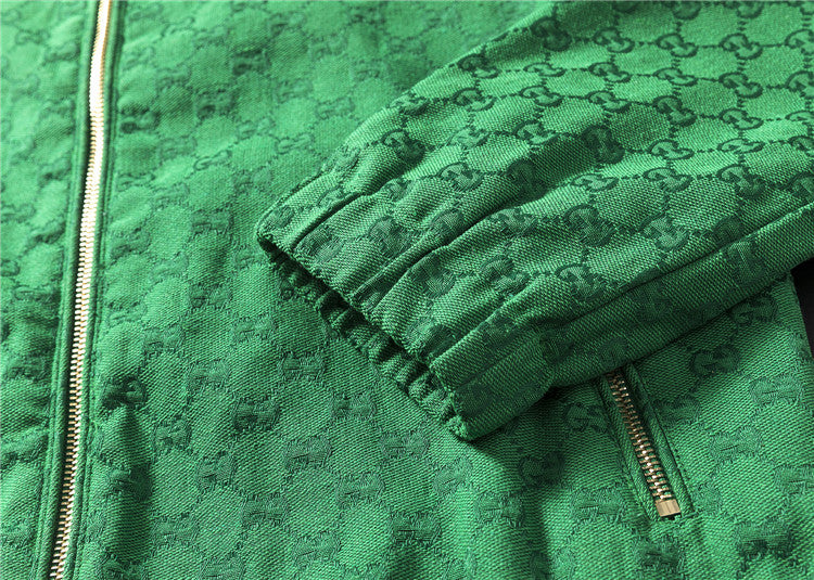 Chaqueta Gucci Monogram GG Green Style