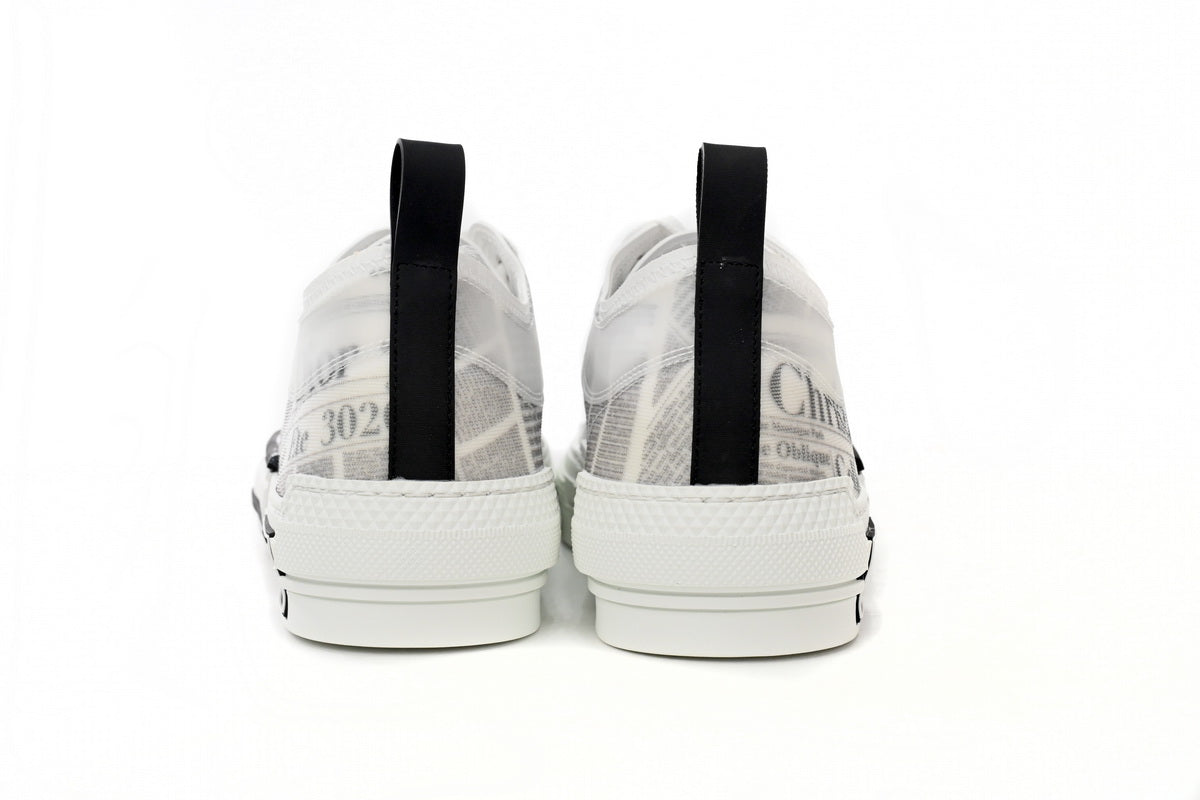 Dior B23 Low Top Newspaper Daniel Asham