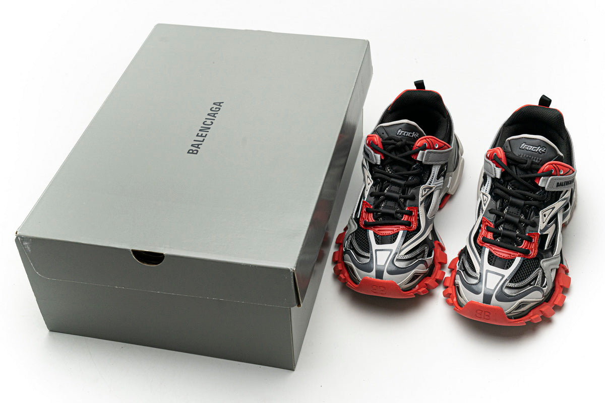 Balenciaga Track 2 Black Grey Red