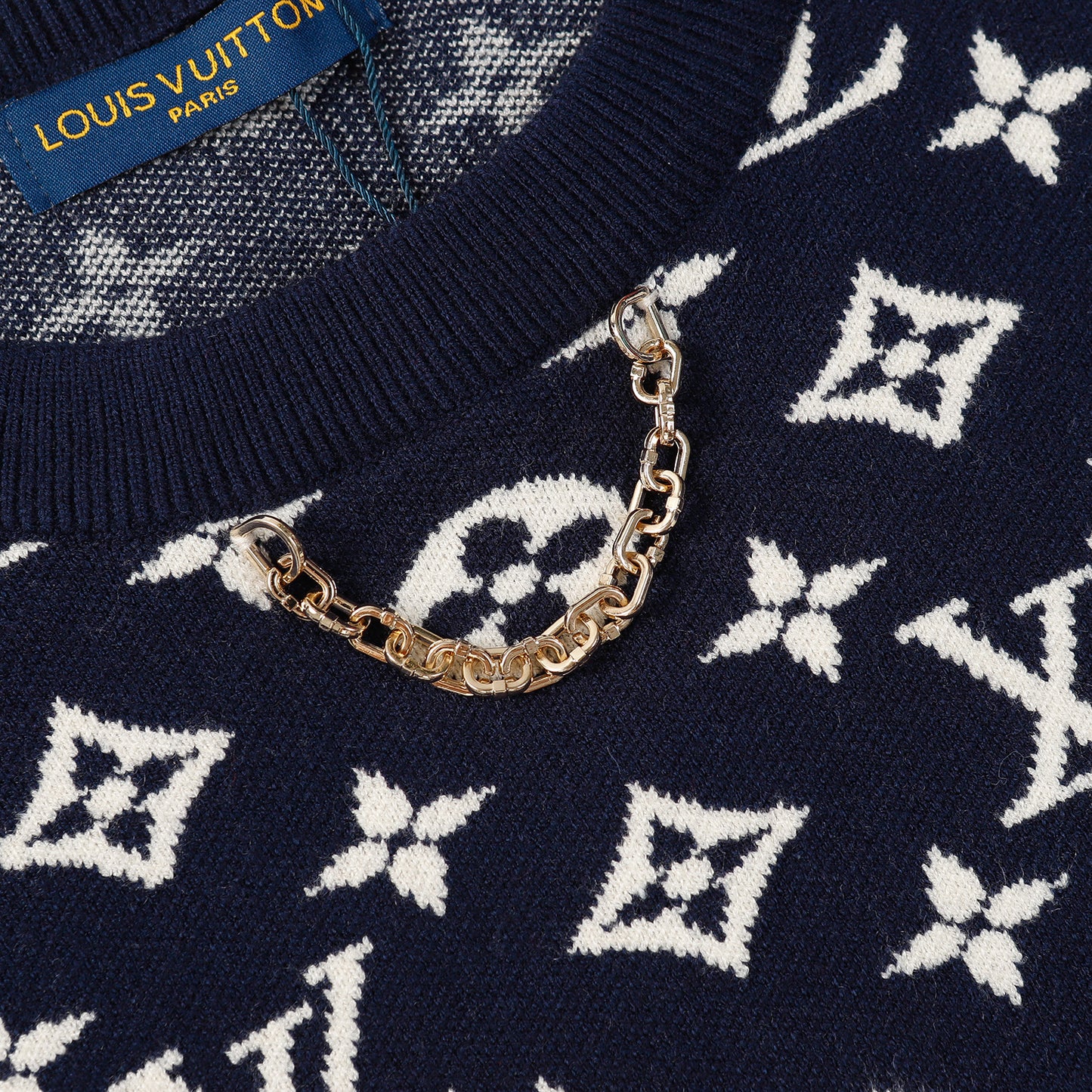 Sudadera Louis Vuitton Monogram Blue/Red