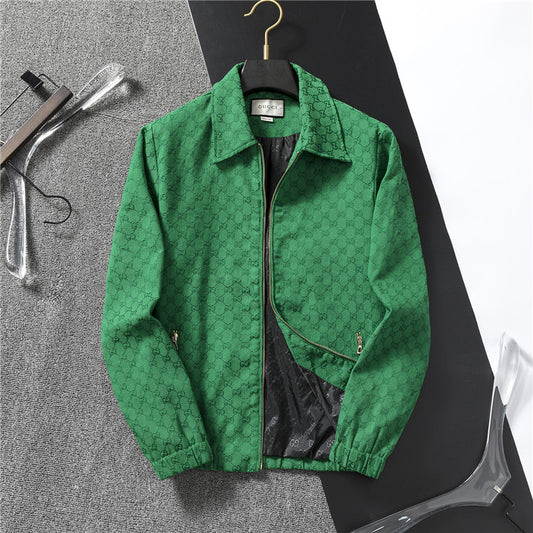 Chaqueta Gucci Monogram GG Green Style