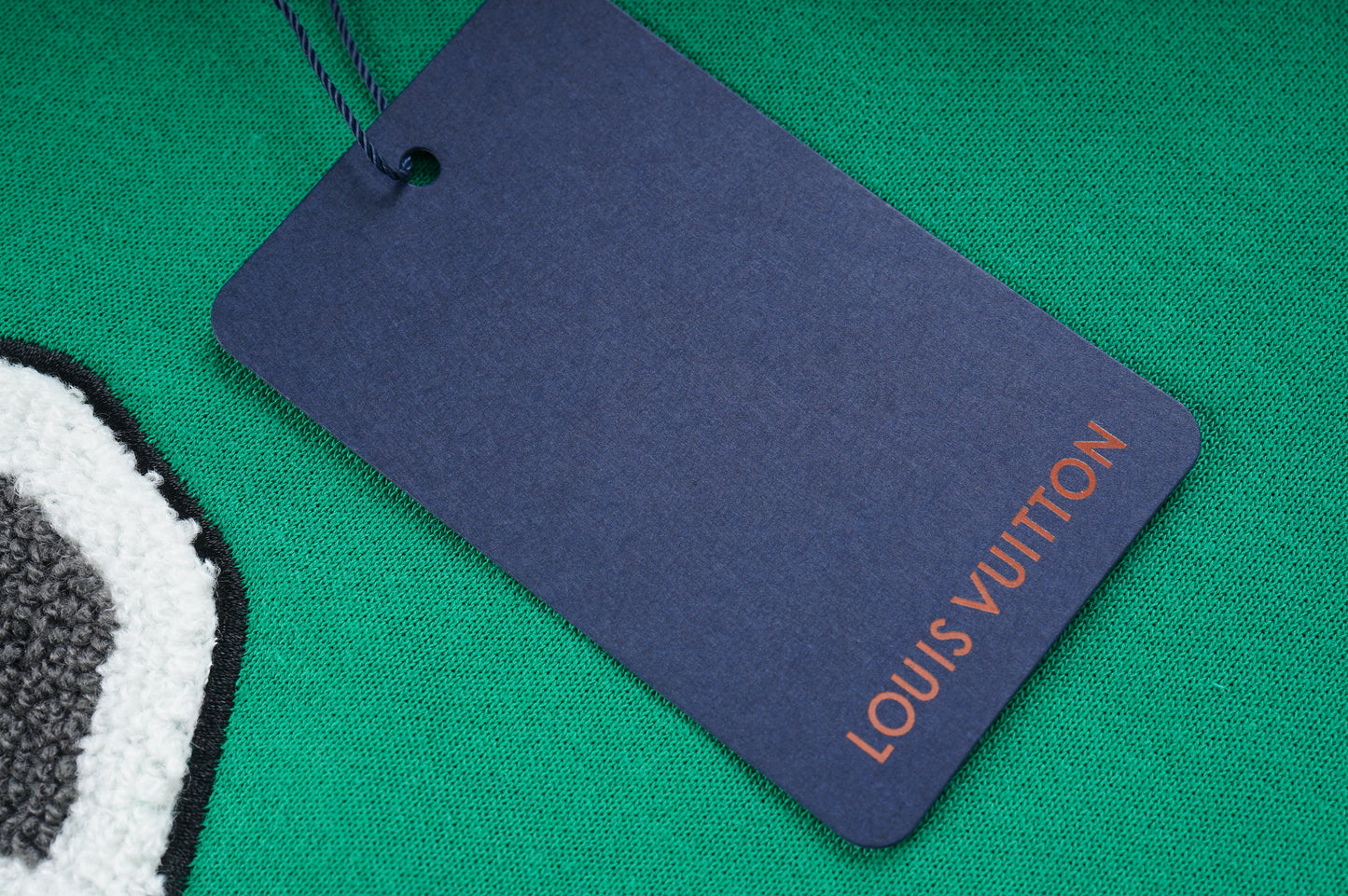 Sudadera Louis Vuitton Green Floated Logo