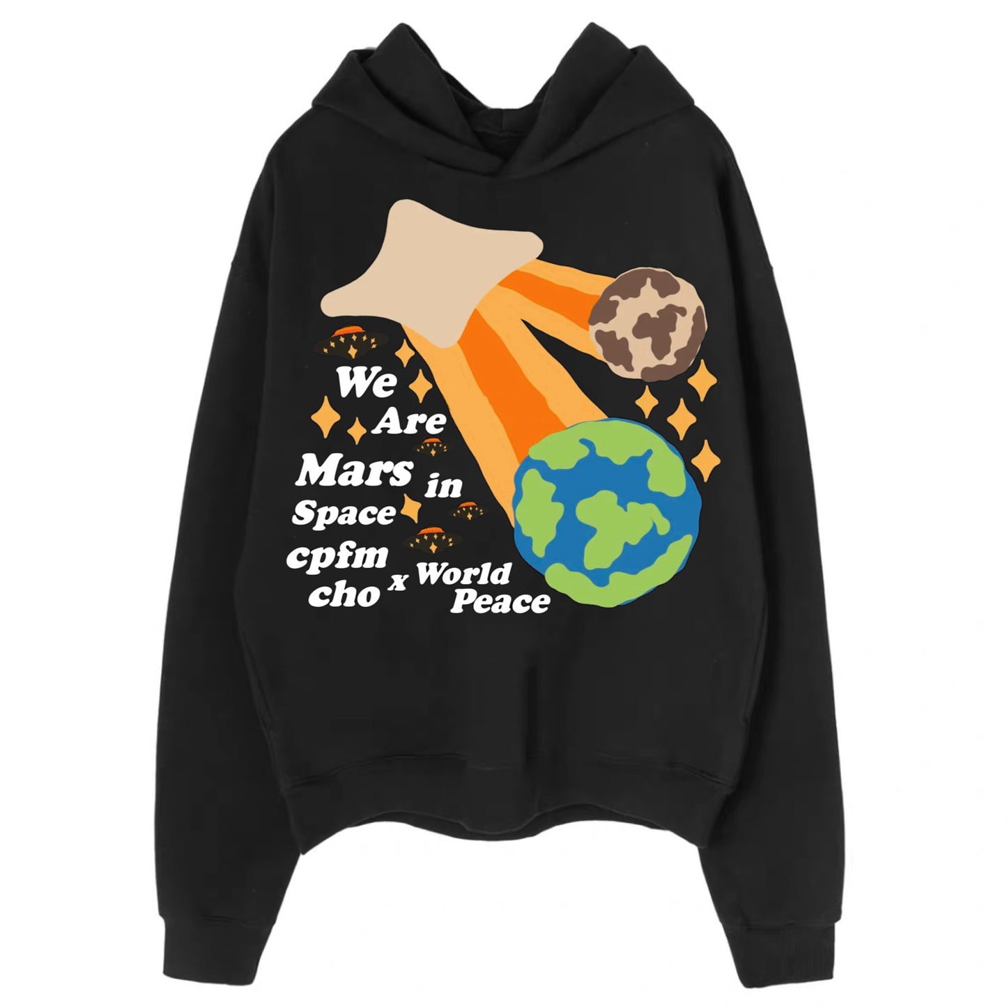 Sudadera Kanye west We are Mars CPFM x World Peace