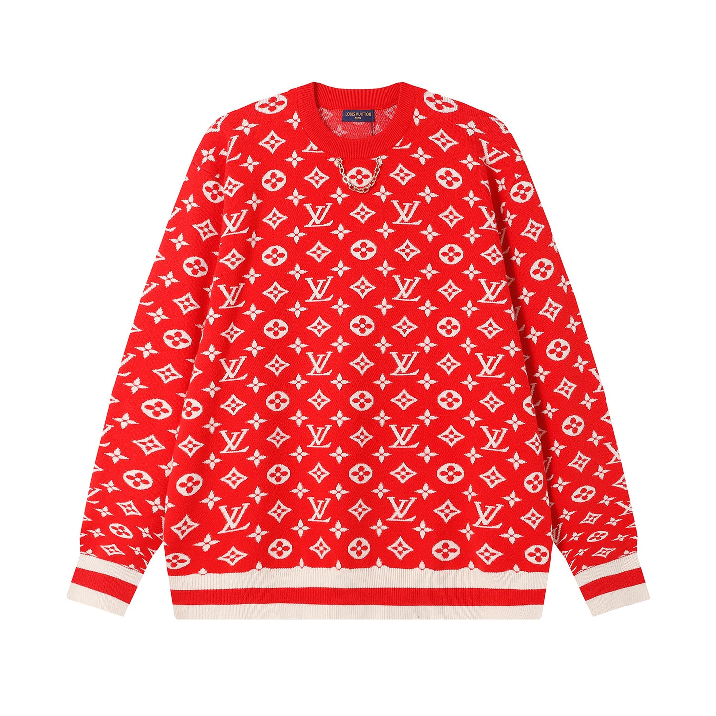 Sudadera Louis Vuitton Monogram Blue/Red