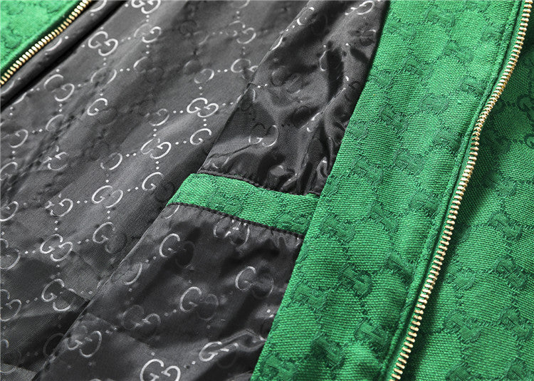 Chaqueta Gucci Monogram GG Green Style