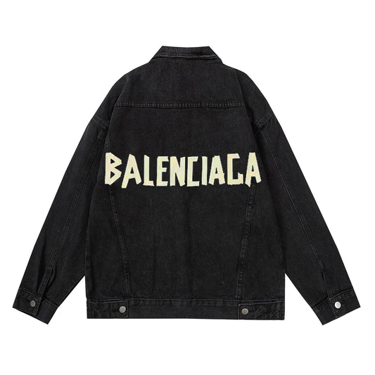 Chaqueta Mezclilla Balenciaga Black