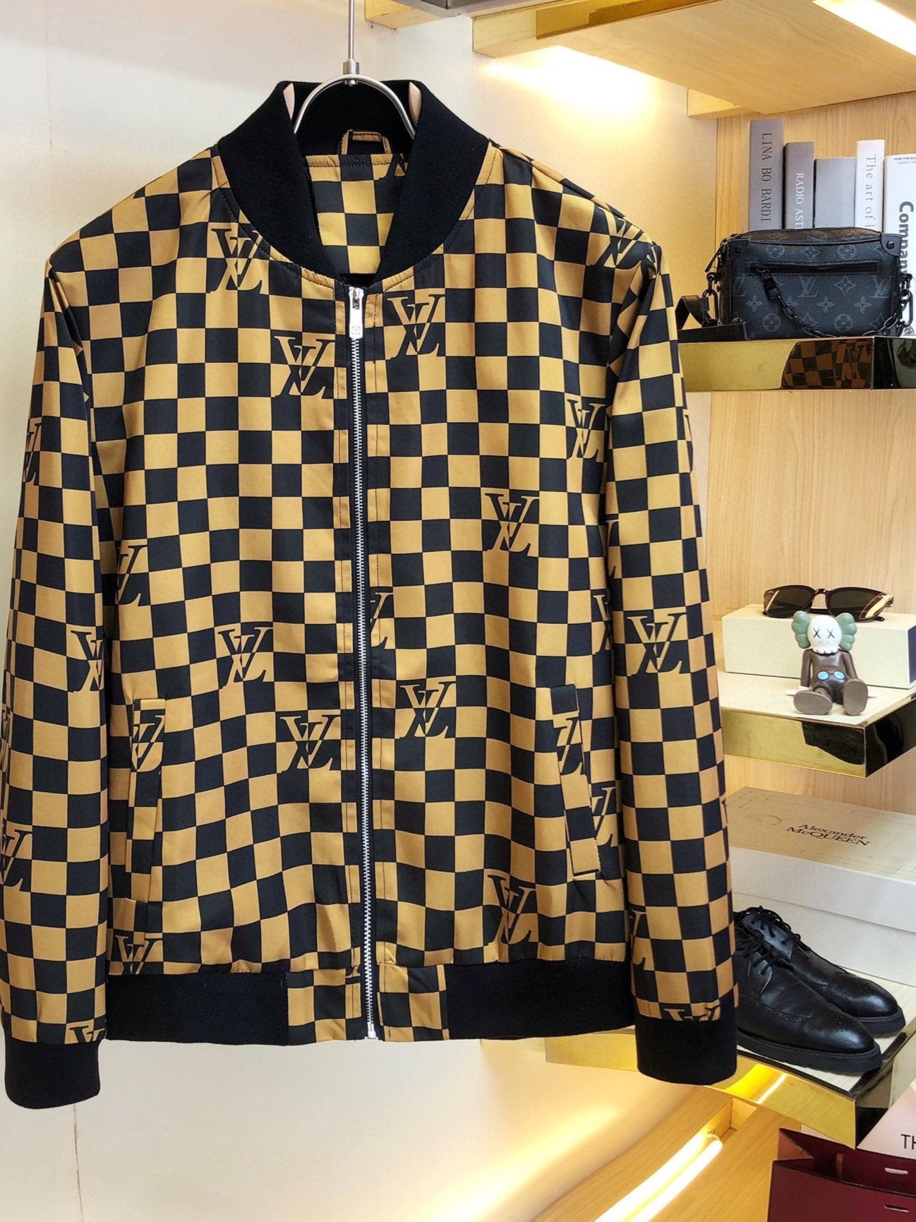 Chaqueta Louis Vuitton Black/yellow