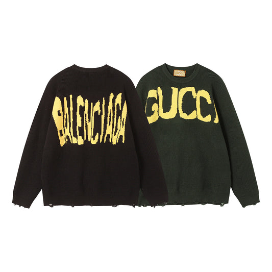 Sudadera GucciXBalenciaga Written Logo