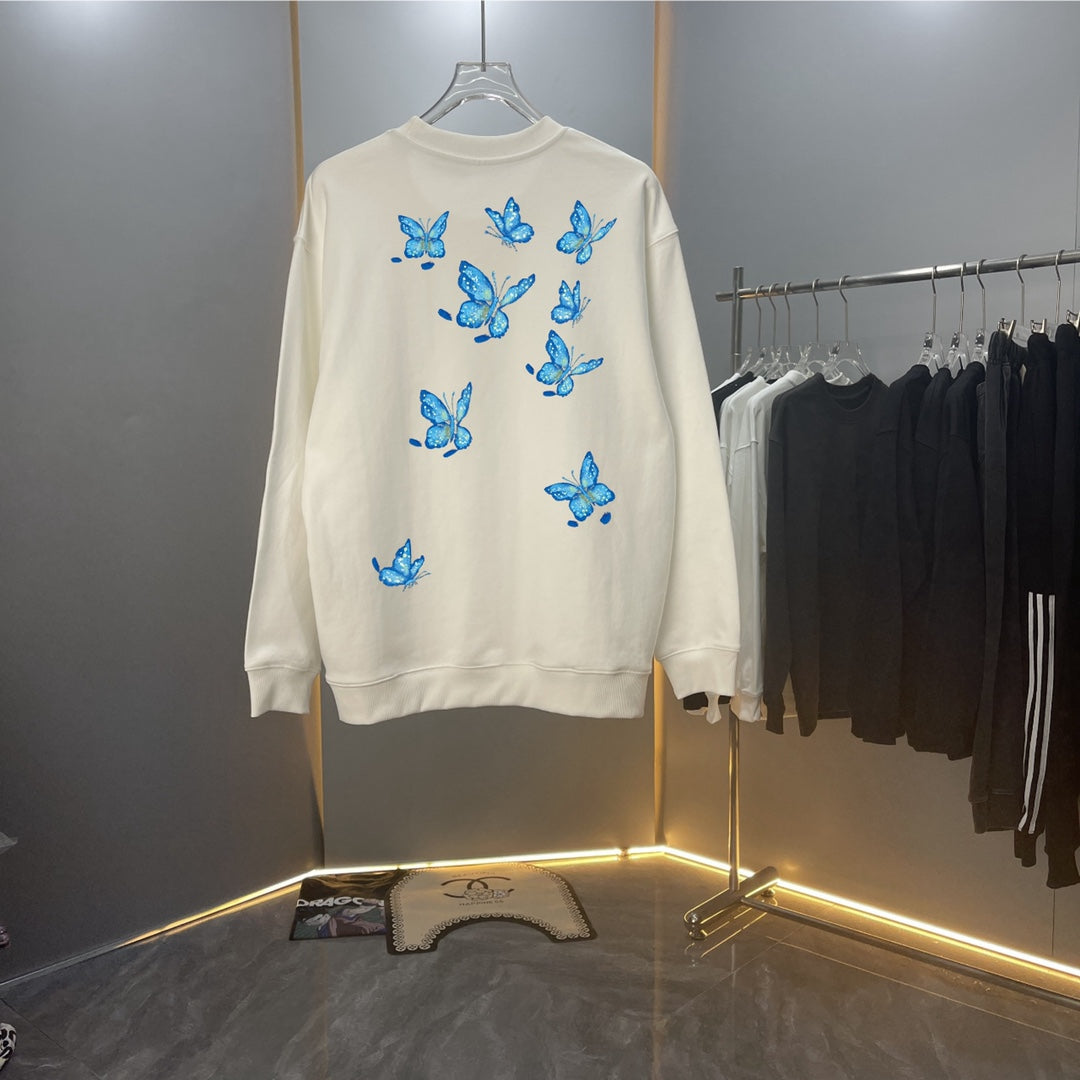 Sudadera Dior Butterflies White