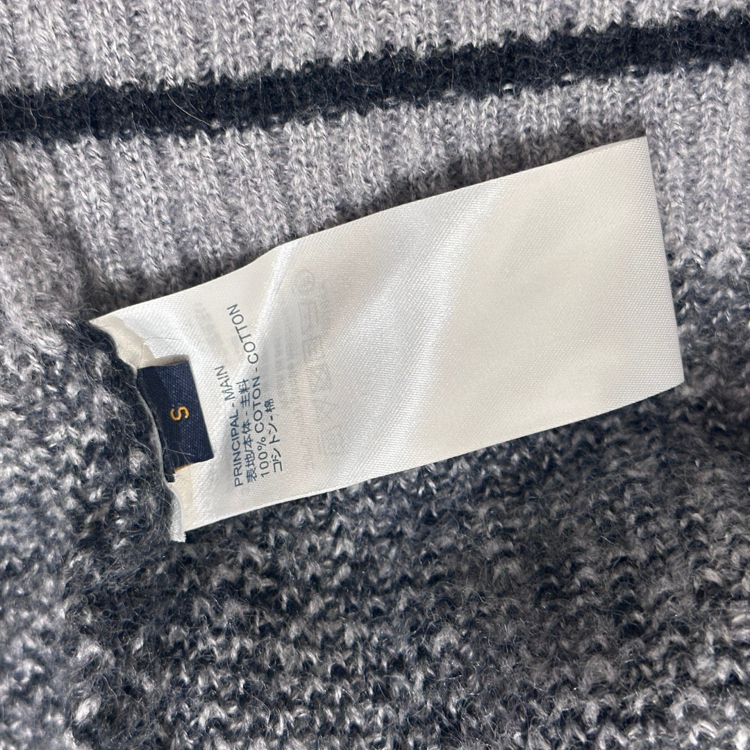 Sudadera Louis Vuitton Gray White Monogram