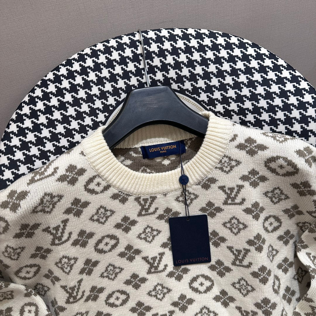 Sudadera Louis Vuitton White Monogram