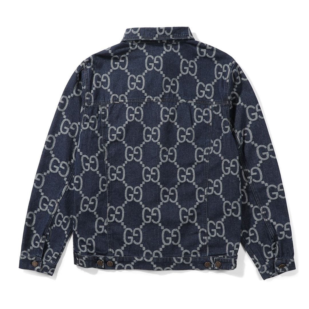 Chaqueta  mezclilla Gucci GG monogram Blue