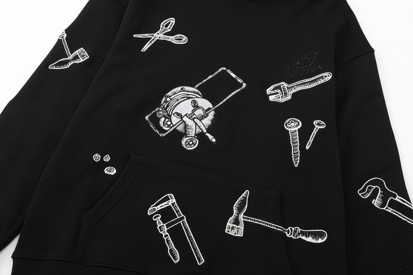 Sudadera Louis Vuitton Black Tools