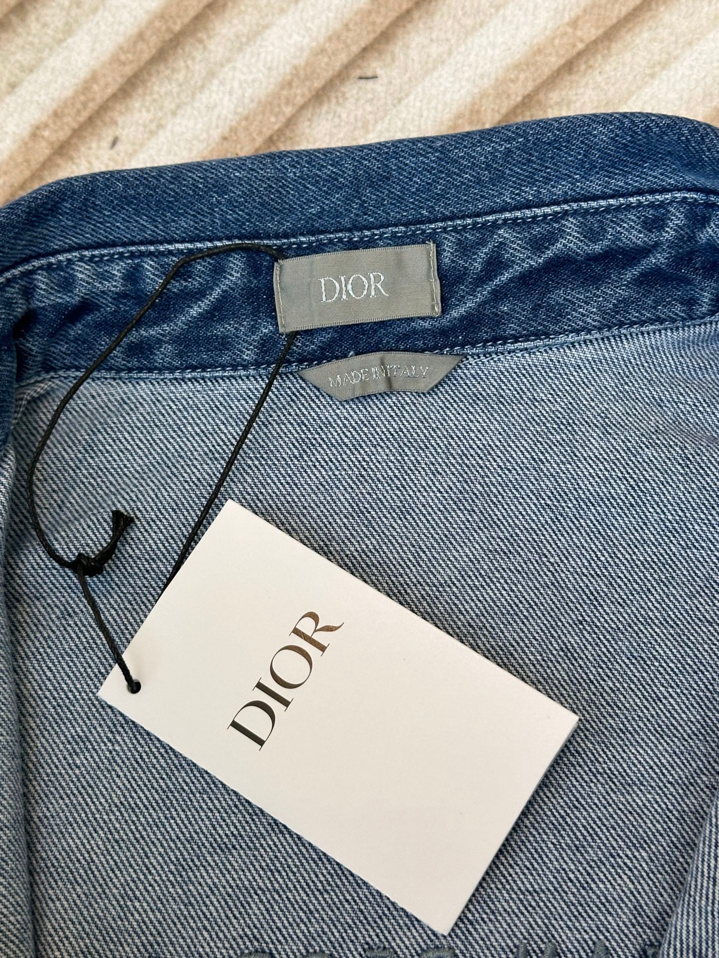 Chaqueta  mezclilla azul Dior Avenue M