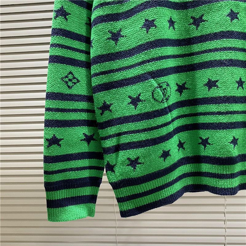 Sudadera Louis Vuitton Stars Lv Lines Style