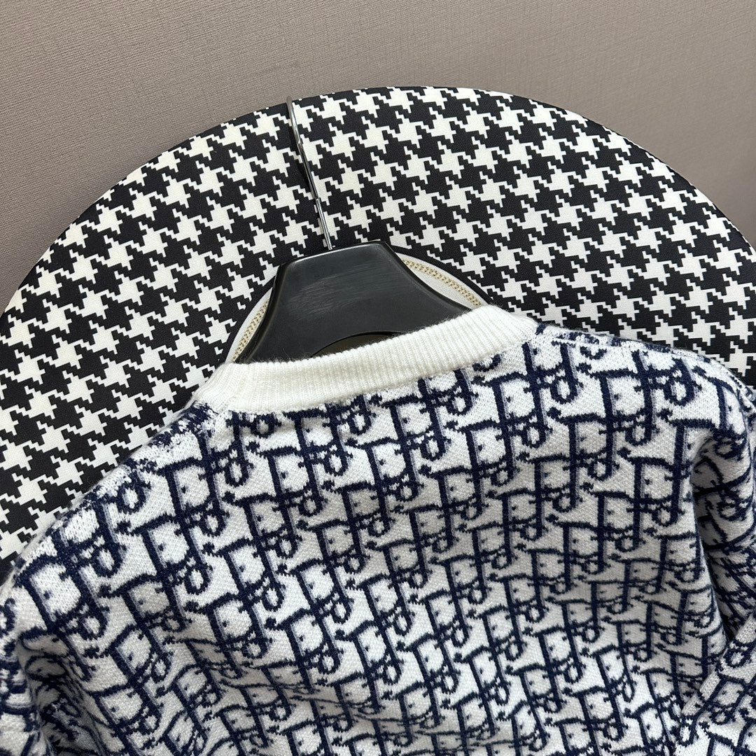 Sudadera Dior White Classic Monogram