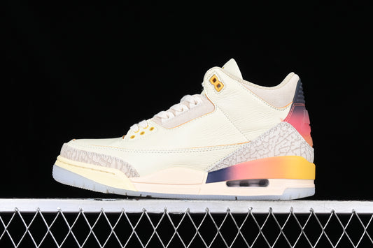 Jordan 3 Air Retro JBalvin Medellin Sunset