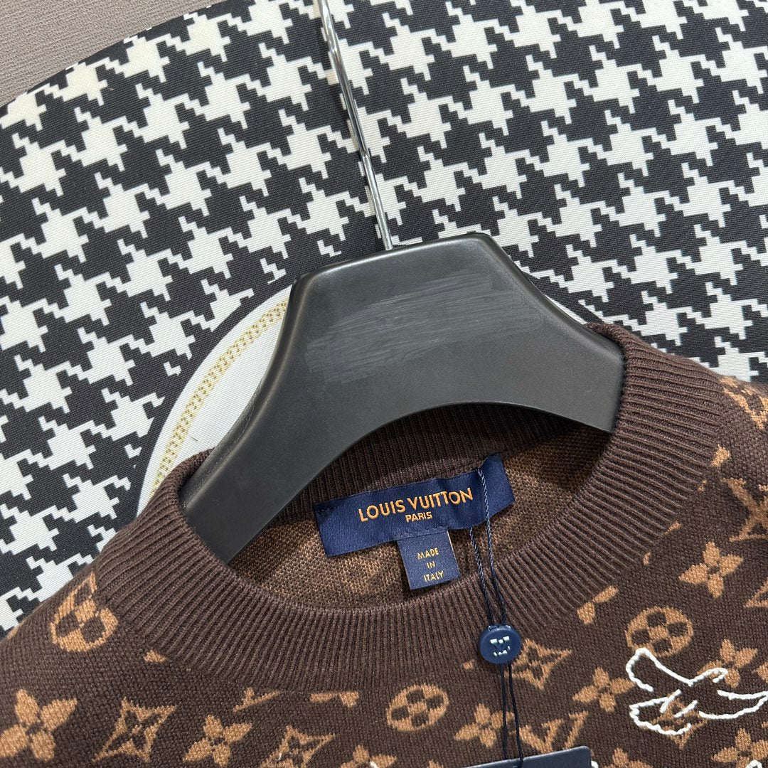 Sudadera Louis Vuitton Creative Life brown Monogram