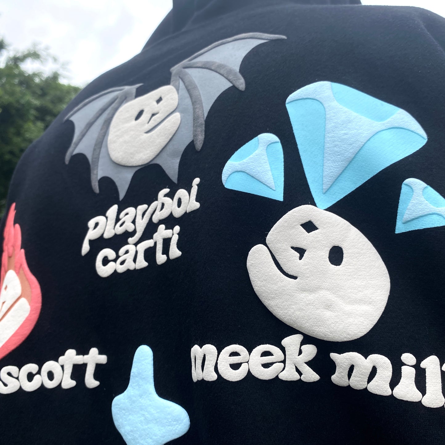 Sudadera Kanye west Travis scott X Playboy Carti X Meek mill Rolling Loud