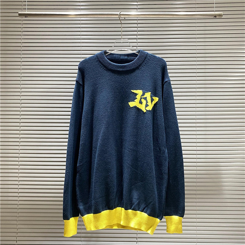 Sueter Louis Vuitton Blue /yellow ends