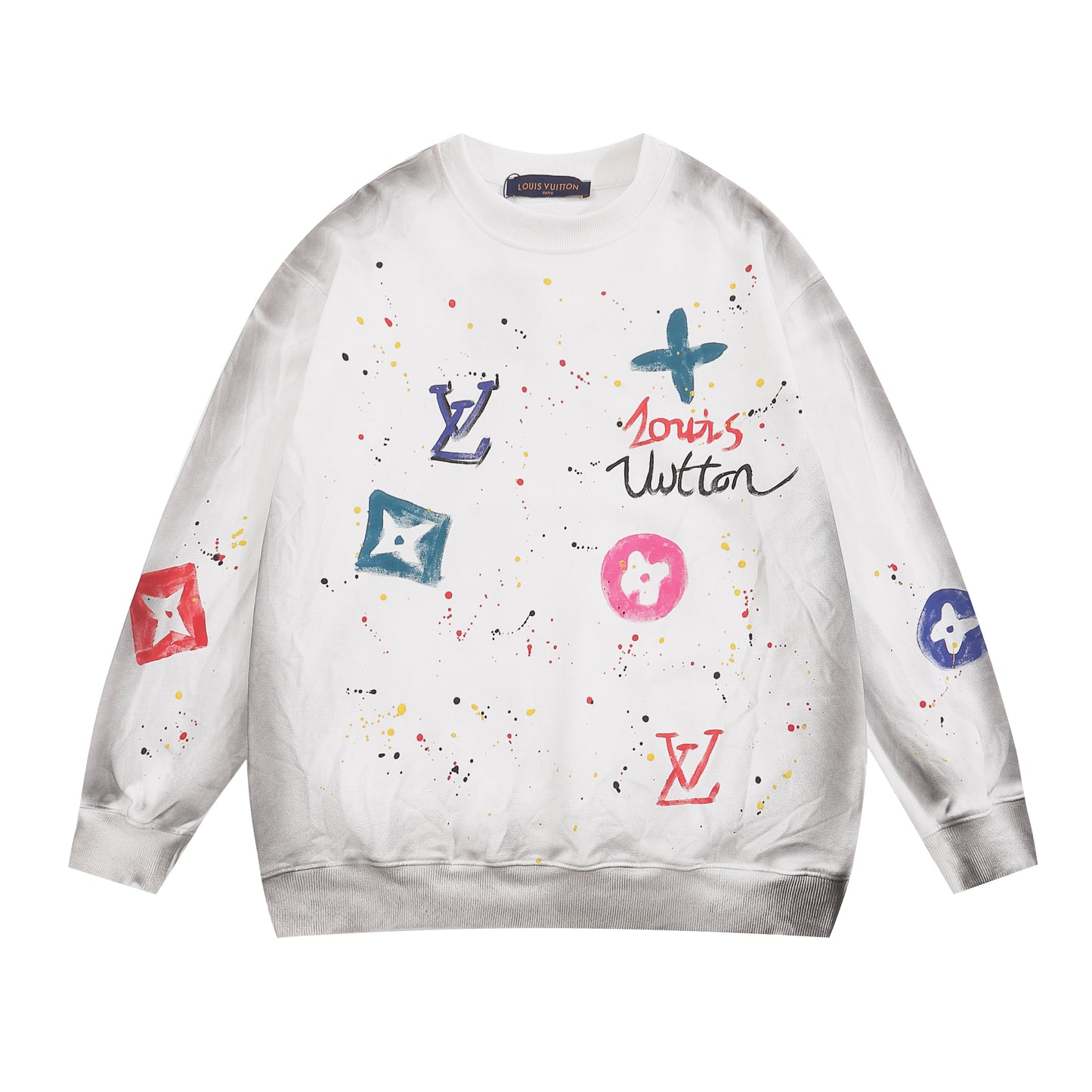 Sudadera Louis Vuitton Painted Style