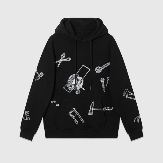 Sudadera Louis Vuitton Black Tools