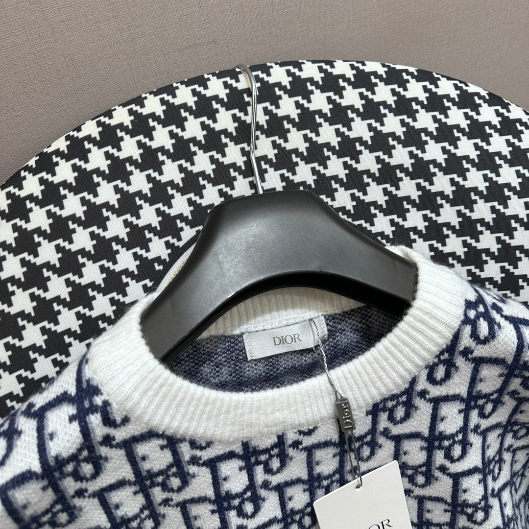 Sudadera Dior White Classic Monogram