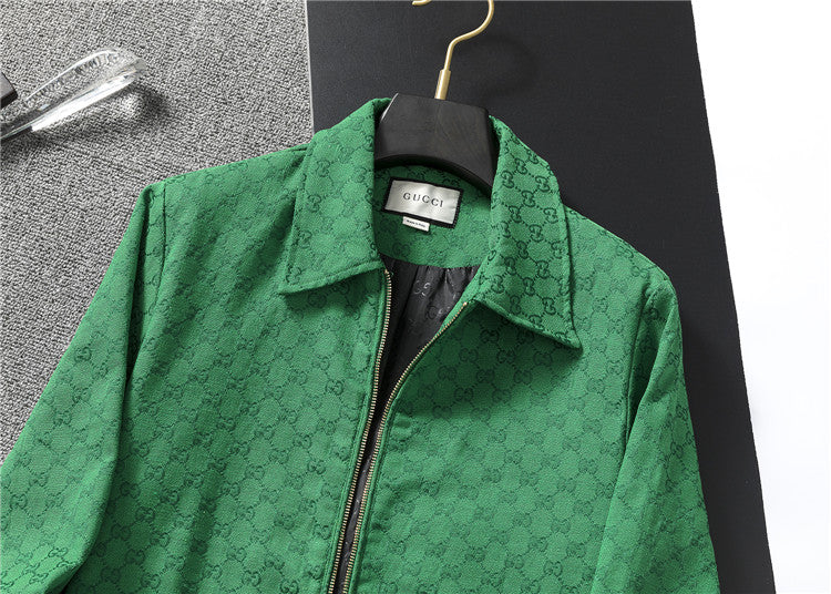 Chaqueta Gucci Monogram GG Green Style