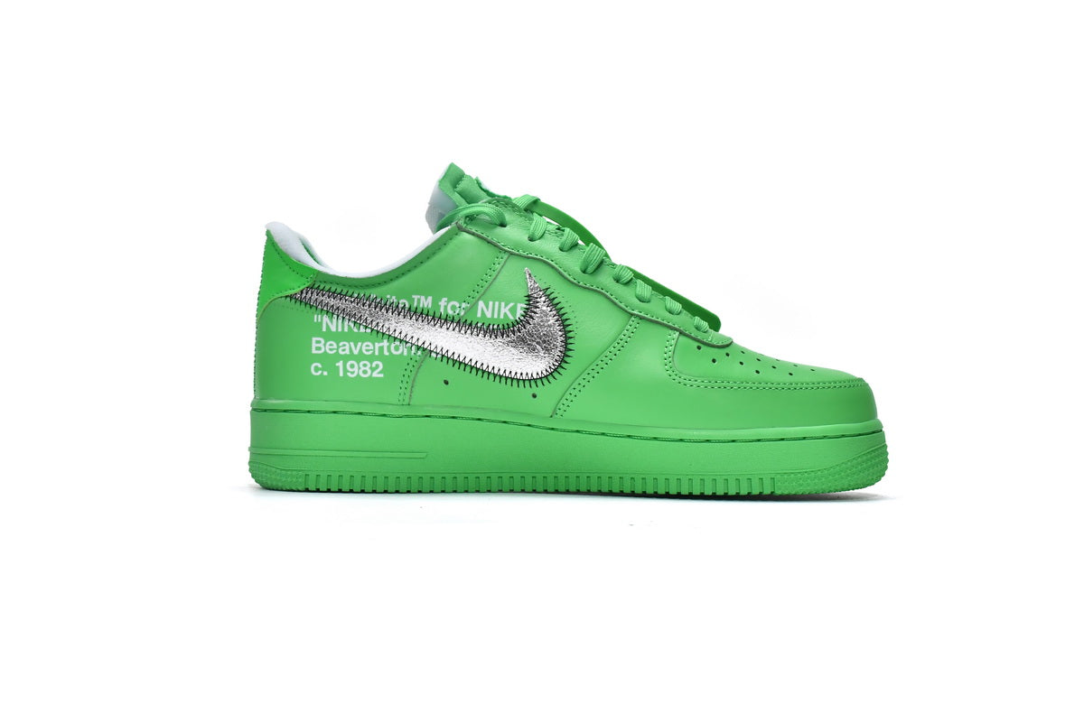 Nike Air Force 1 OFF-WHITE Low Green Brooklyn