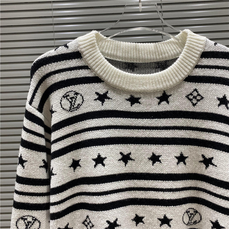 Sudadera Louis Vuitton Stars Lv Lines Style