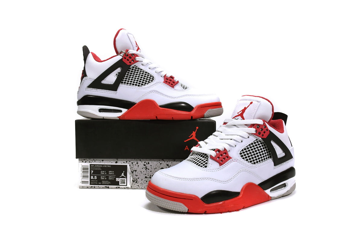 Jordan 4 Retro Fire Red