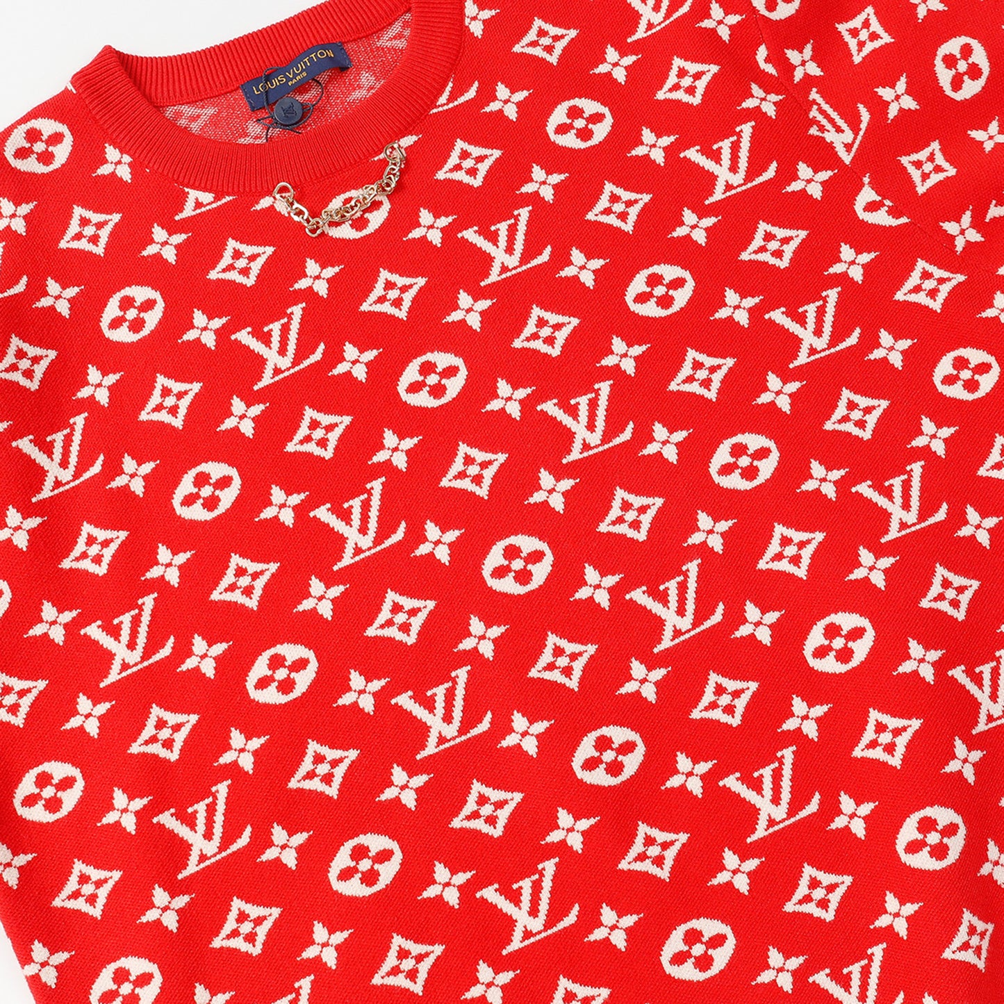 Sudadera Louis Vuitton Monogram Blue/Red