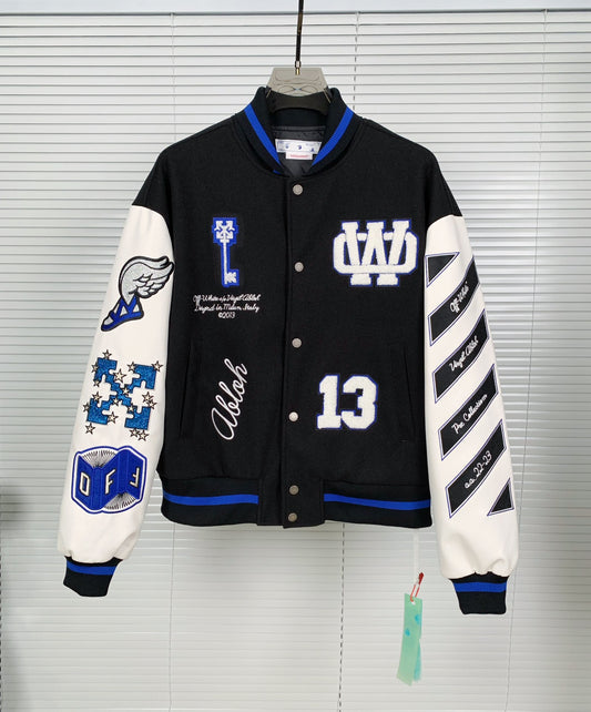 Chaqueta Universitaria OFF WHITE  Virgil Abloh 23