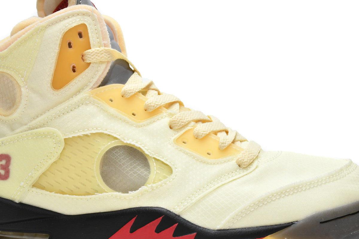 Jordan 5 OFF-WHITE Sail