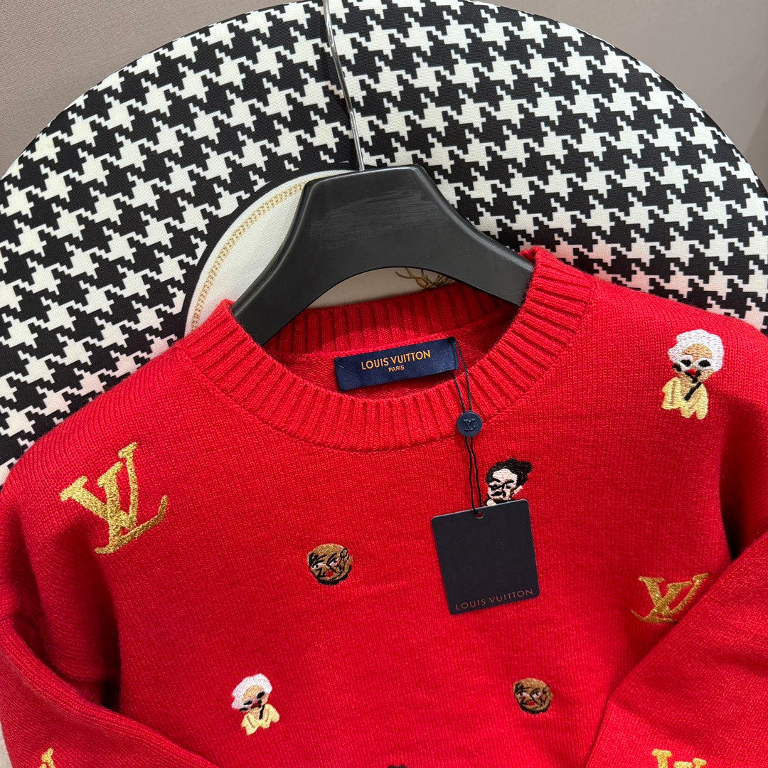 Sudadera Louis Vuitton Red  Royal Family